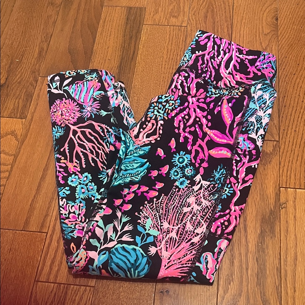 Lilly Pulitzer Coral Reef Patterned Leggings